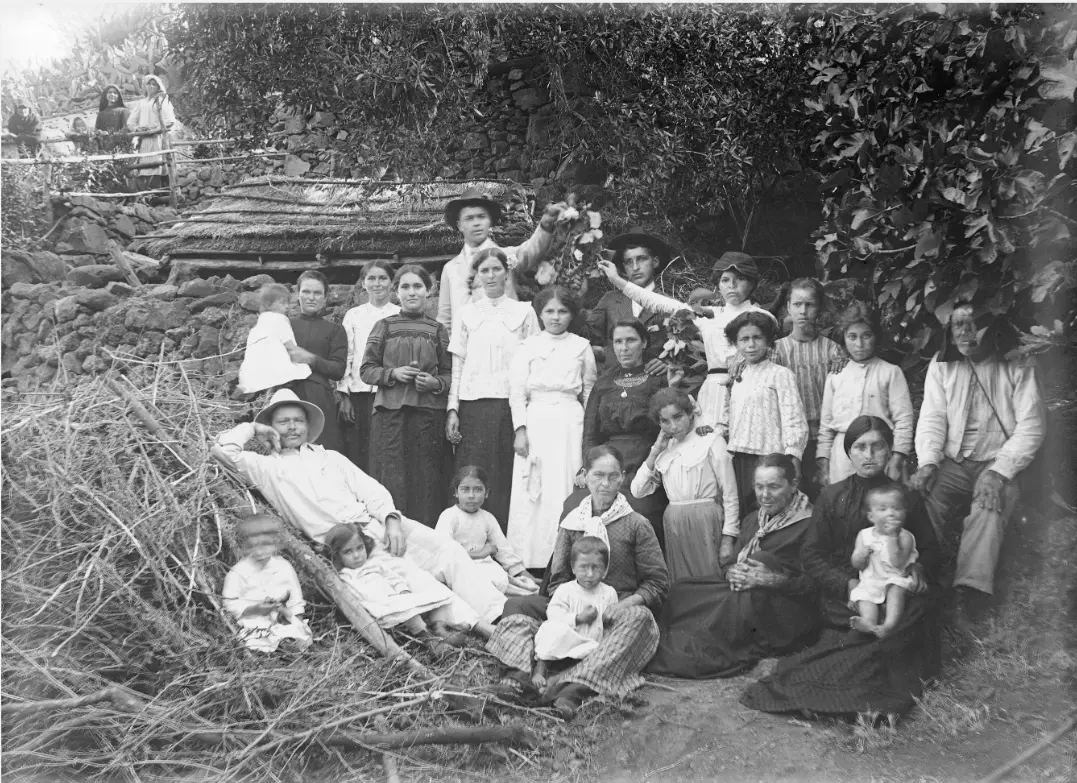 Familia de Nieves de Paz Cabrera.